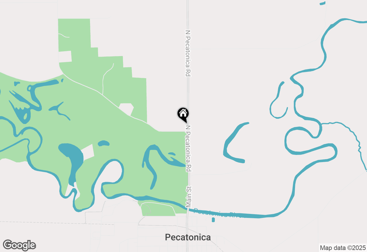 Map of 5070 N Pecatonica Road, Pecatonica, IL 61063