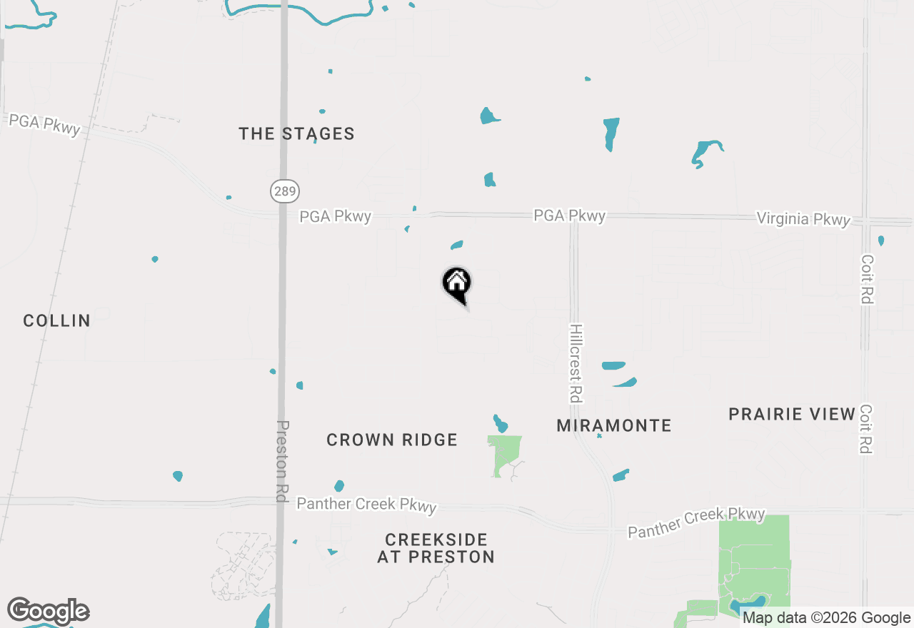 Map of 10142 Boswell Drive, Frisco, TX 75035