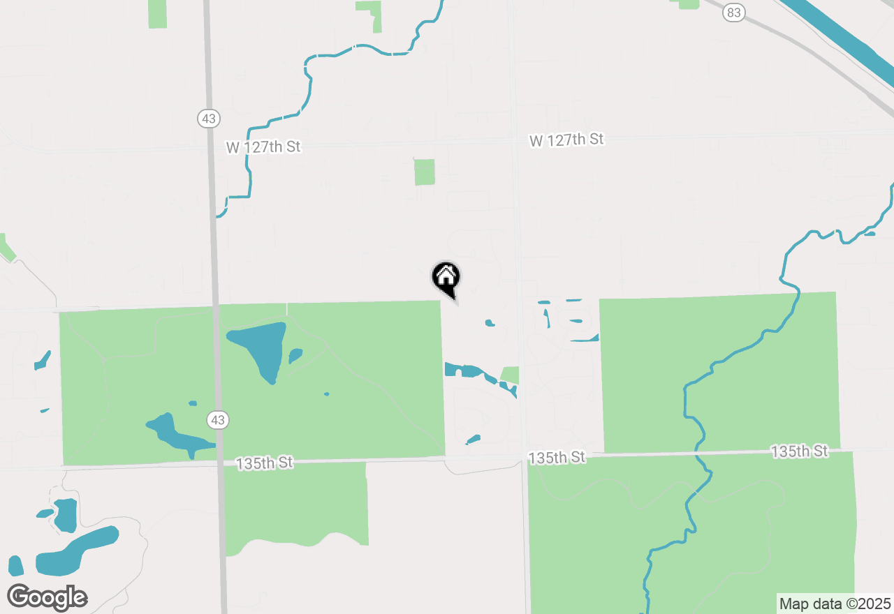 Map of 430 Shadow Creek Drive, Palos Heights, IL 60463