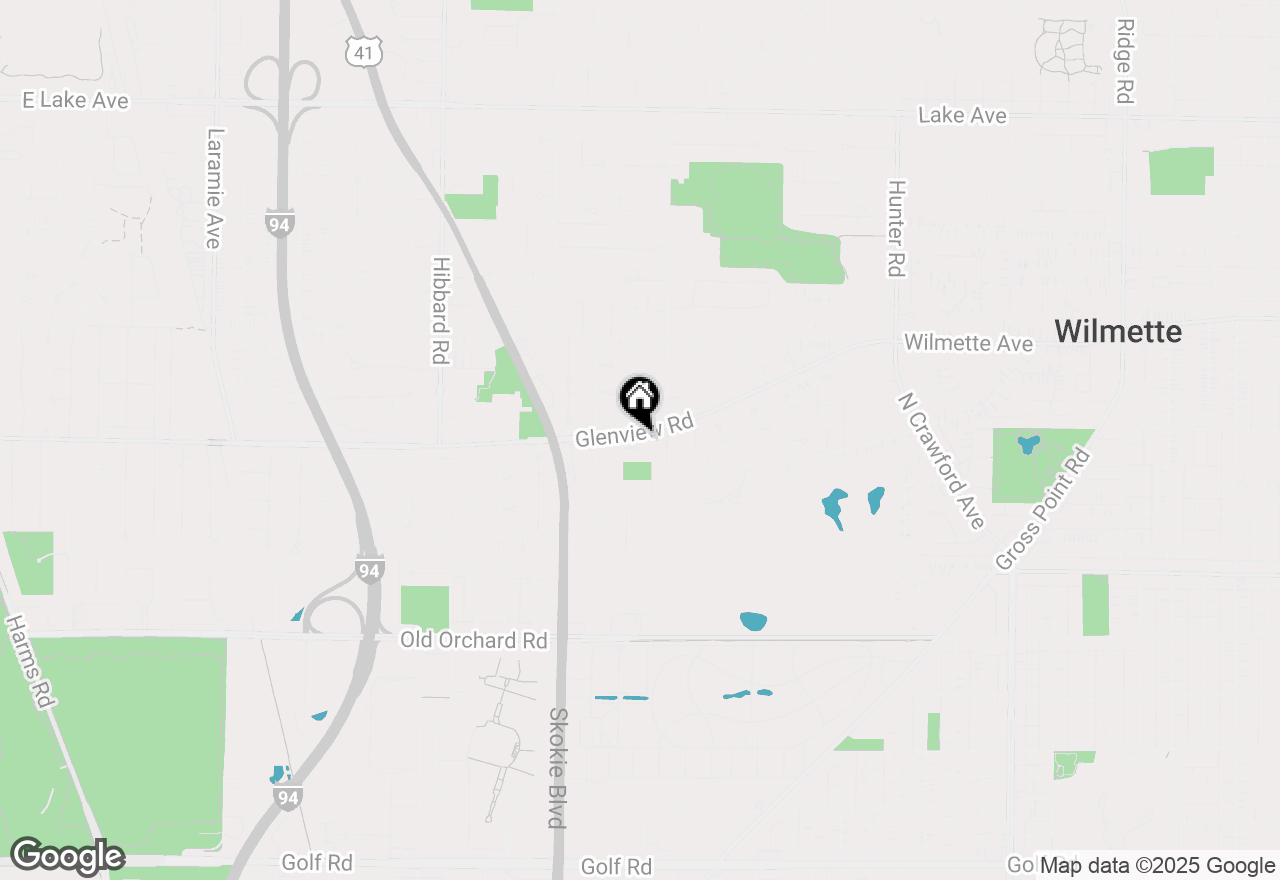 Map of 248 Westmoreland Drive, Wilmette, IL 60091