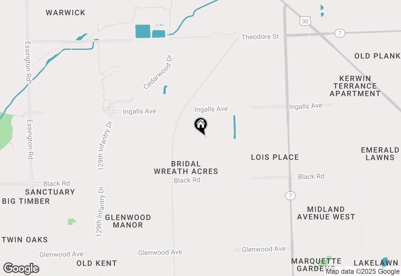 Map of 1007 Pearson Drive, Joliet, IL 60435