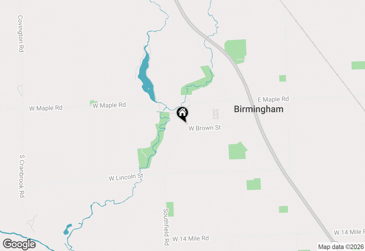 Map of 480 Southfield, Birmingham, MI 48009