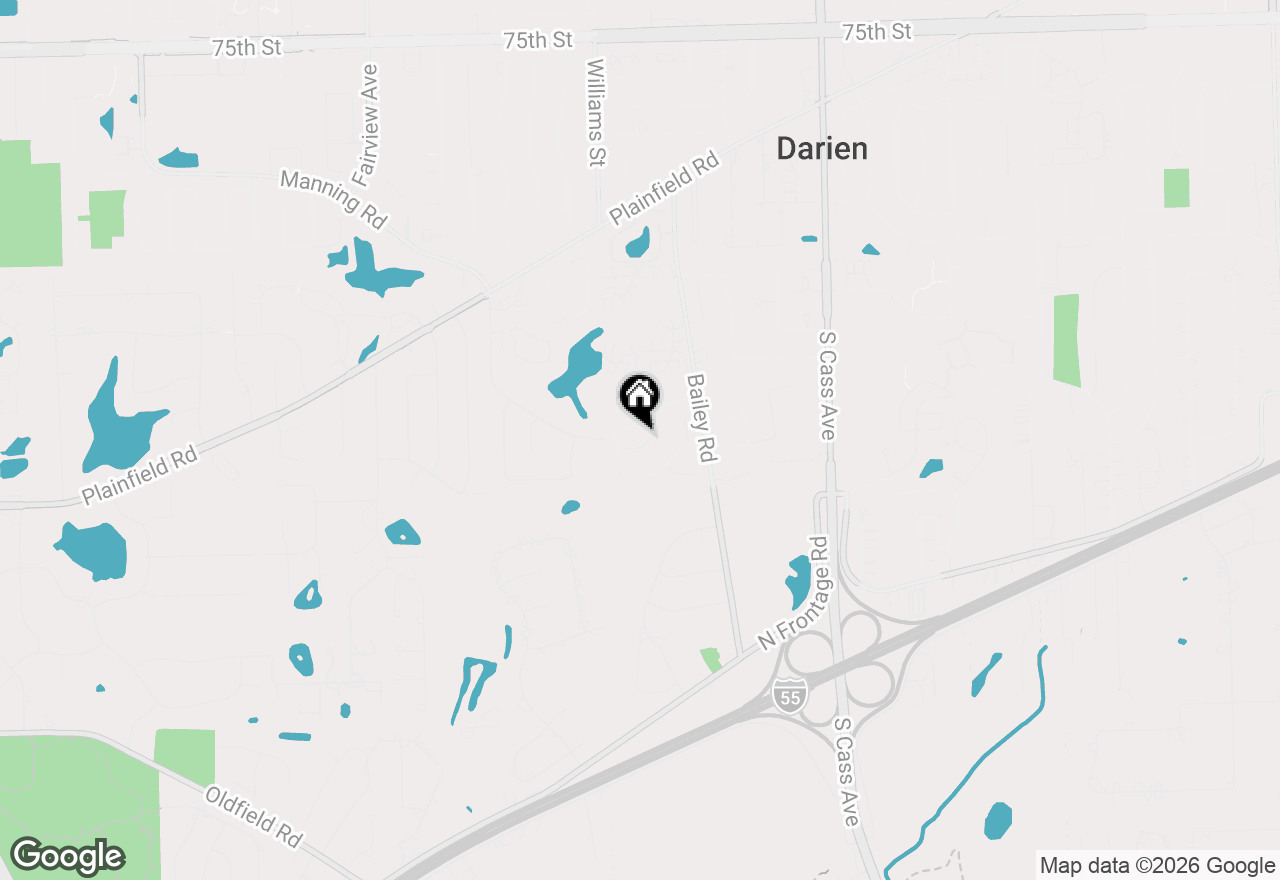 Map of 1518 Pine View Court, Darien, IL 60561