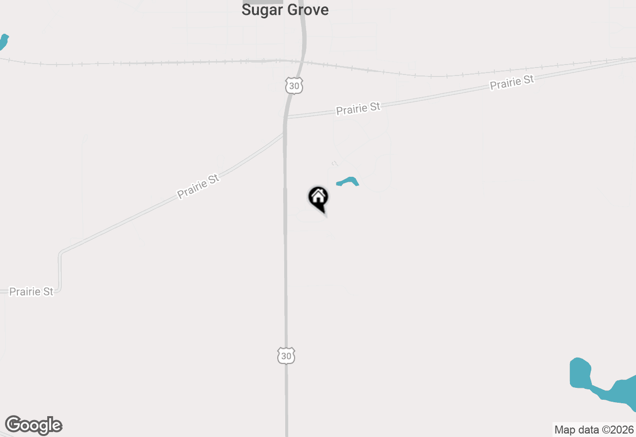Map of 533 Mallard Lane #A, Sugar Grove, IL 60554