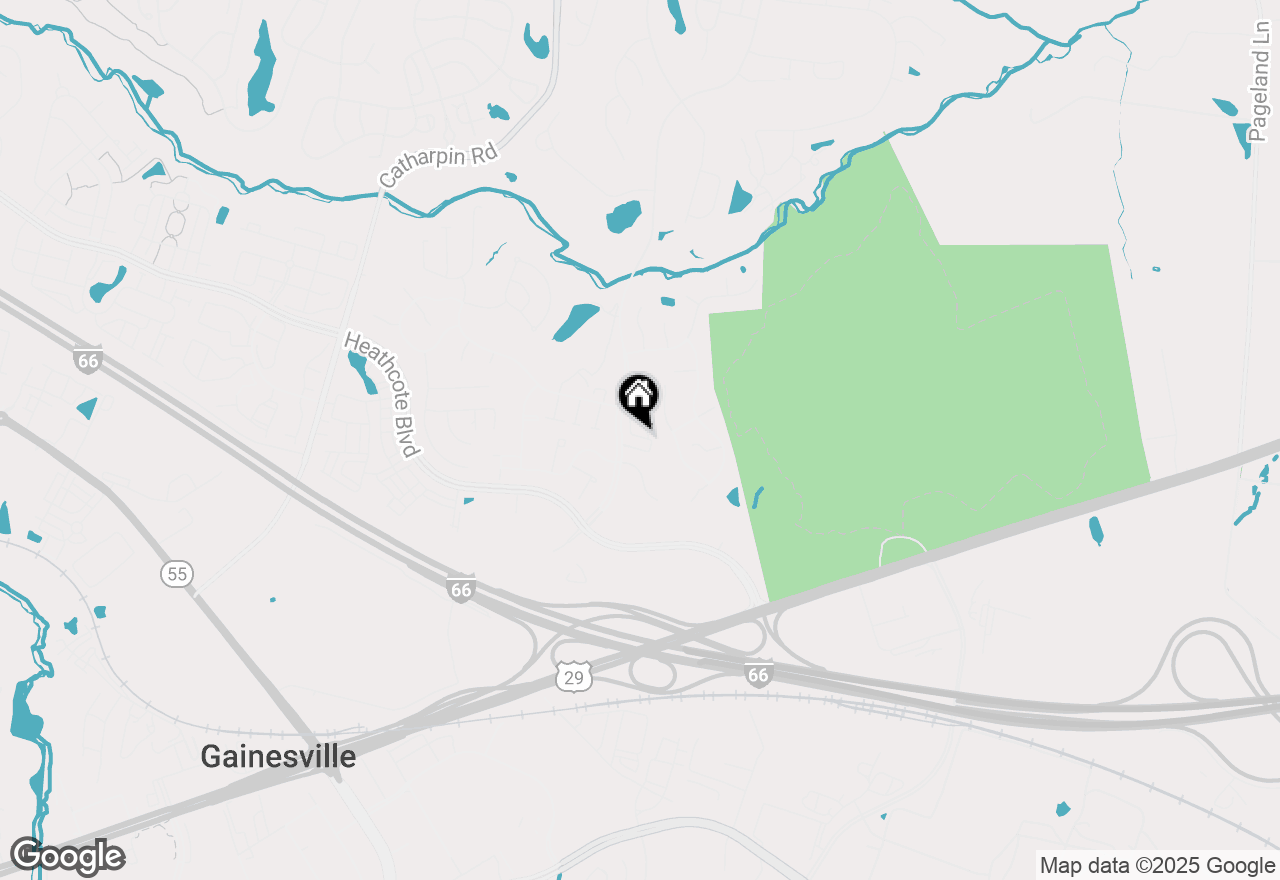 Map of 7065 Heritage Hunt Drive #201, Gainesville, VA 20155