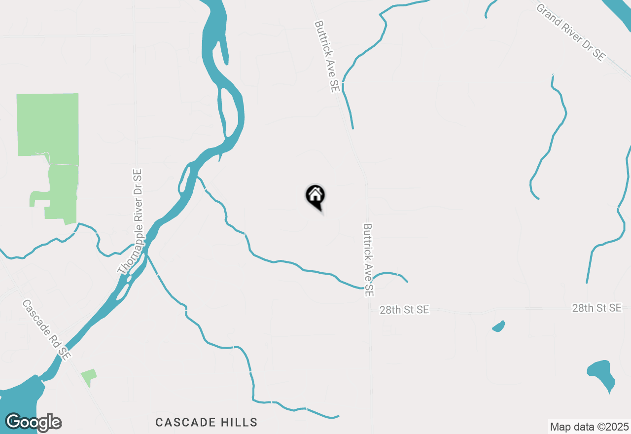 Map of 7825 Ashwood Drive Se, Ada, MI 49301