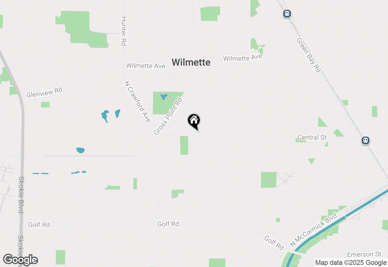 Map of 3139 Central Street, Evanston, IL 60201