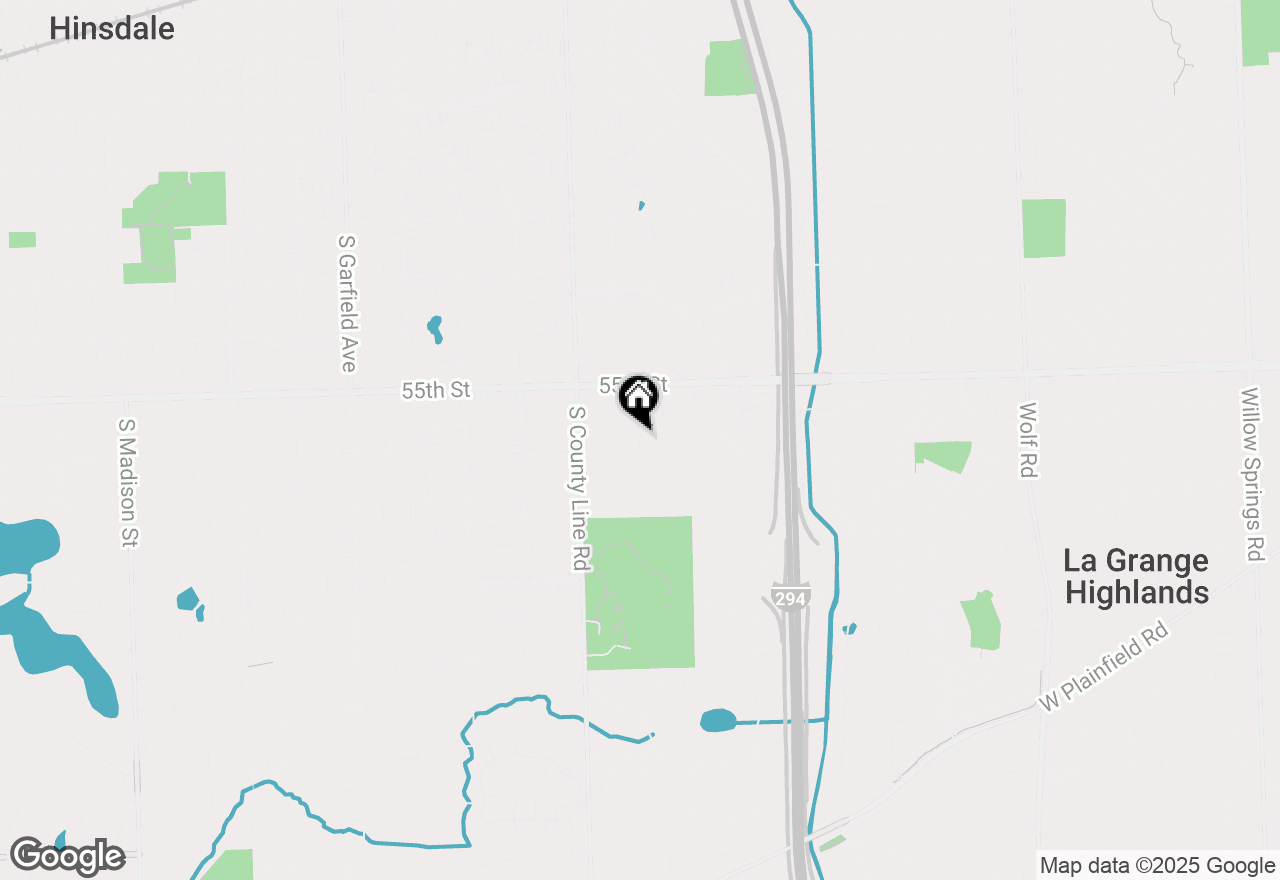 Map of 5542 Barton Lane #743-042, Hinsdale, IL 60521