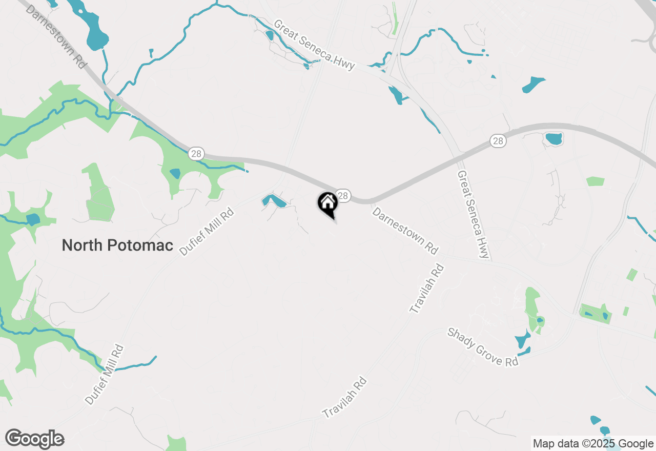 Map of 14703 Prairie Way, North Potomac, MD 20878