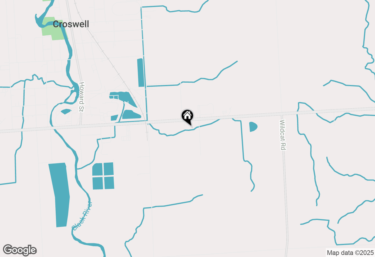 Map of 5350 Peck Road, Lexington, MI 48422