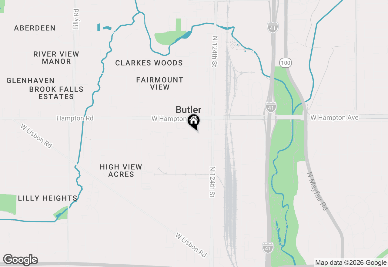 Map of 4719 N 126th St, Butler, WI 53007