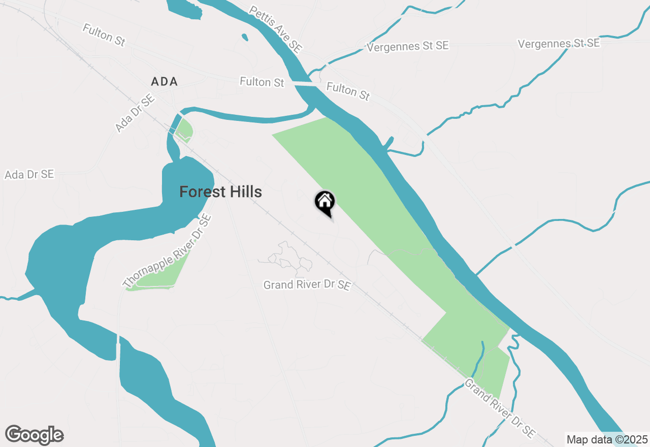 Map of 7922 E Dogwood Meadows Court Se, Ada, MI 49301