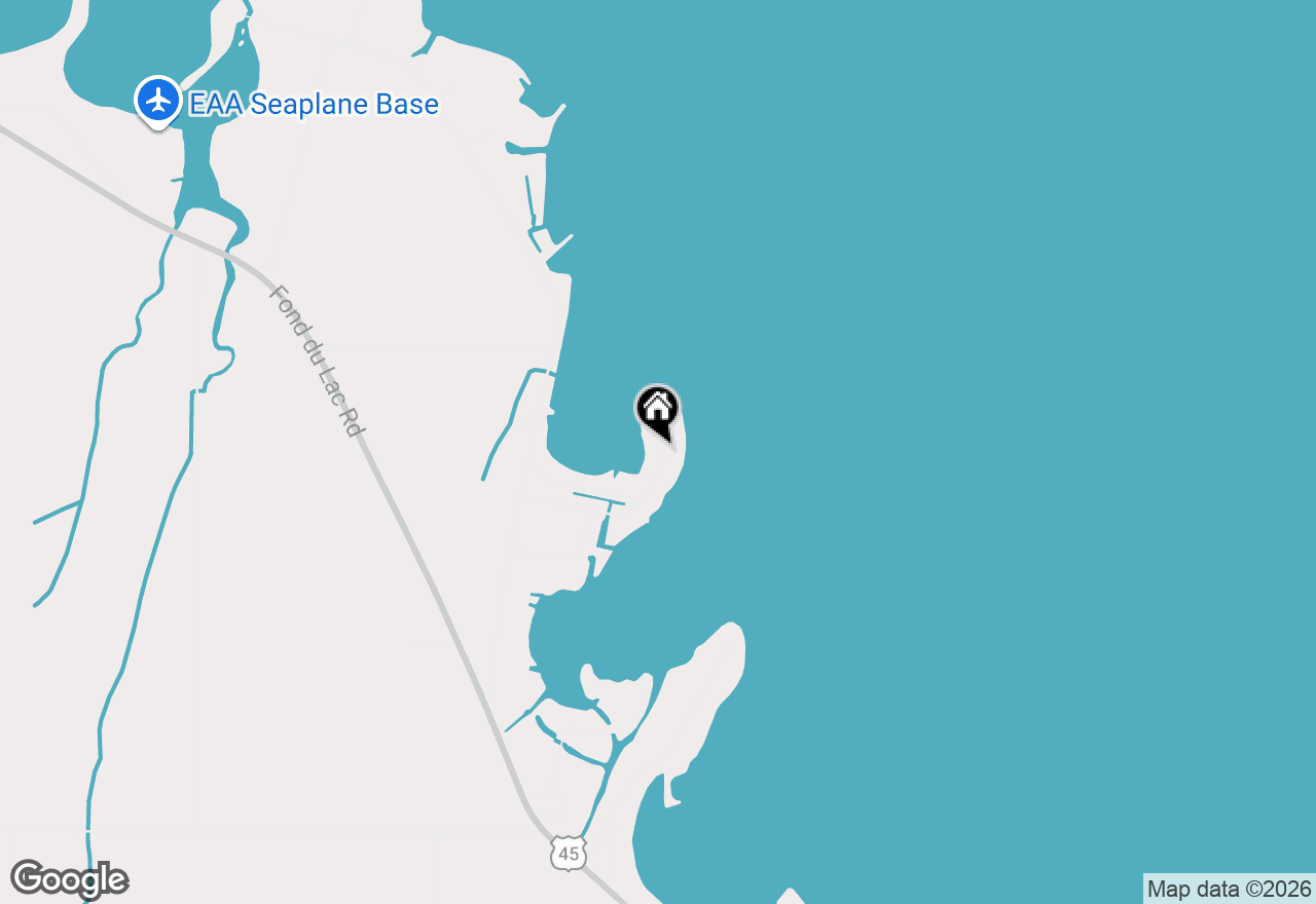 Map of 2146 N Point Comfort Rd, Oshkosh, WI 54902