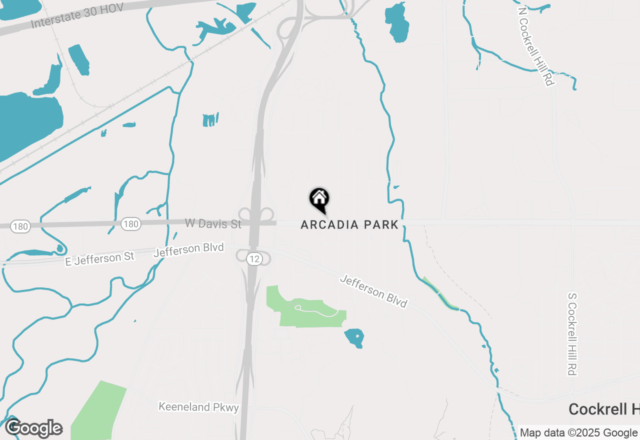 Map of 5301 W Davis Street, Dallas, TX 75211