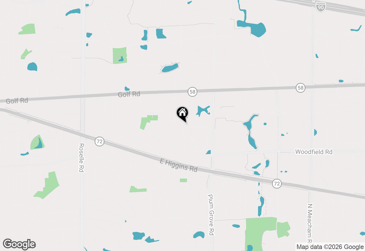 Map of 604 Sturnbridge Lane, Schaumburg, IL 60173