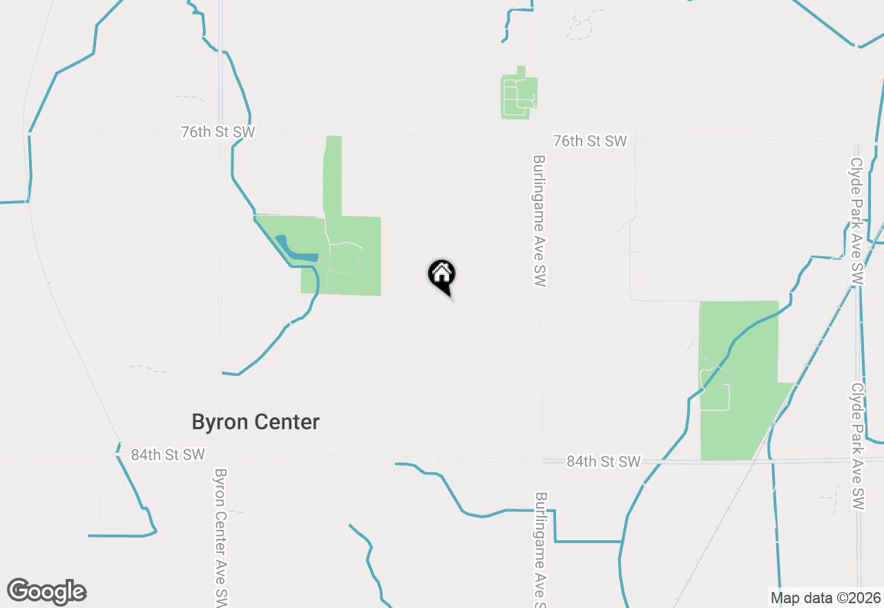 Map of 1800 Kingsland Drive Sw, Byron Center, MI 49315