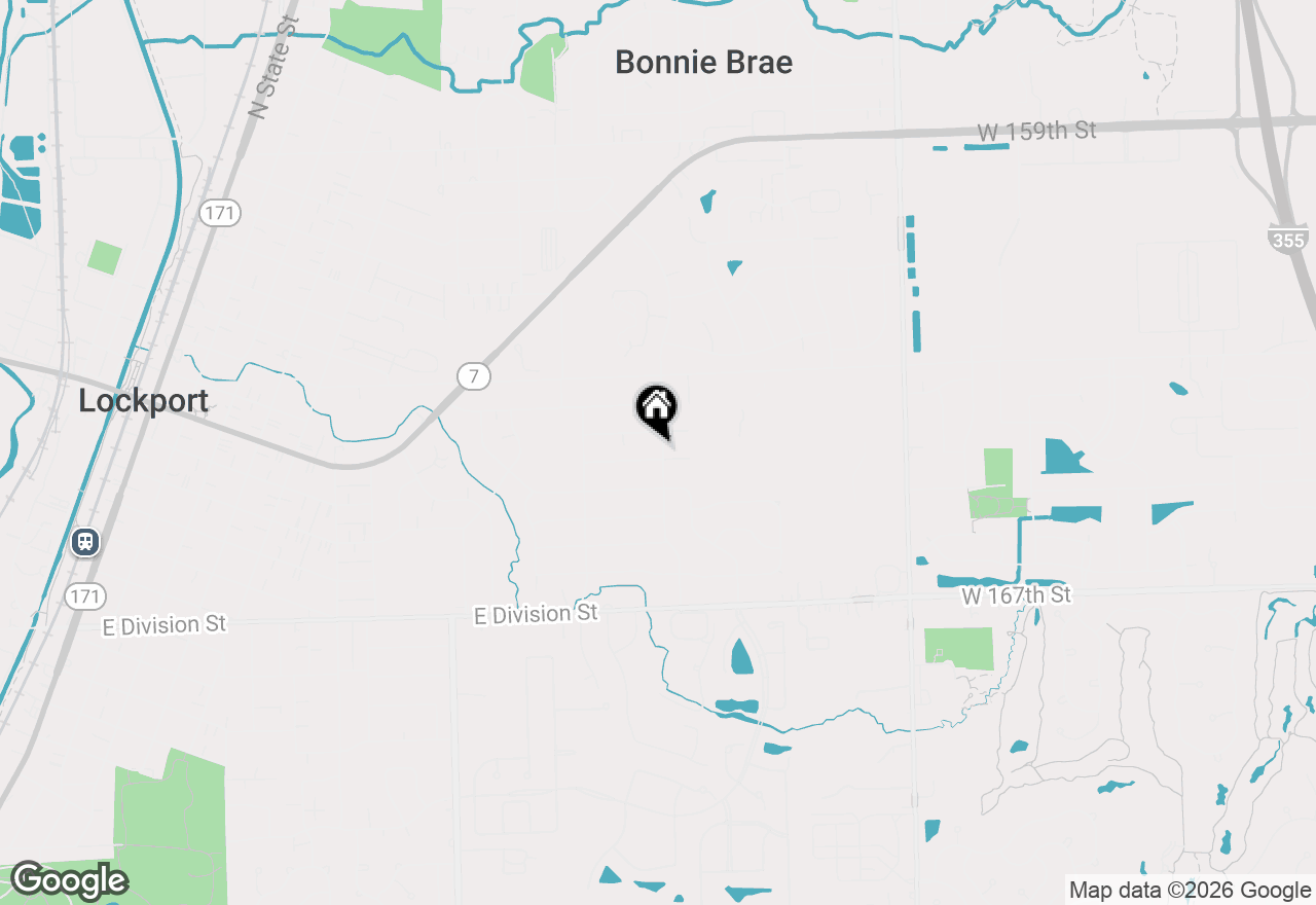 Map of 827 Read Street, Lockport, IL 60441