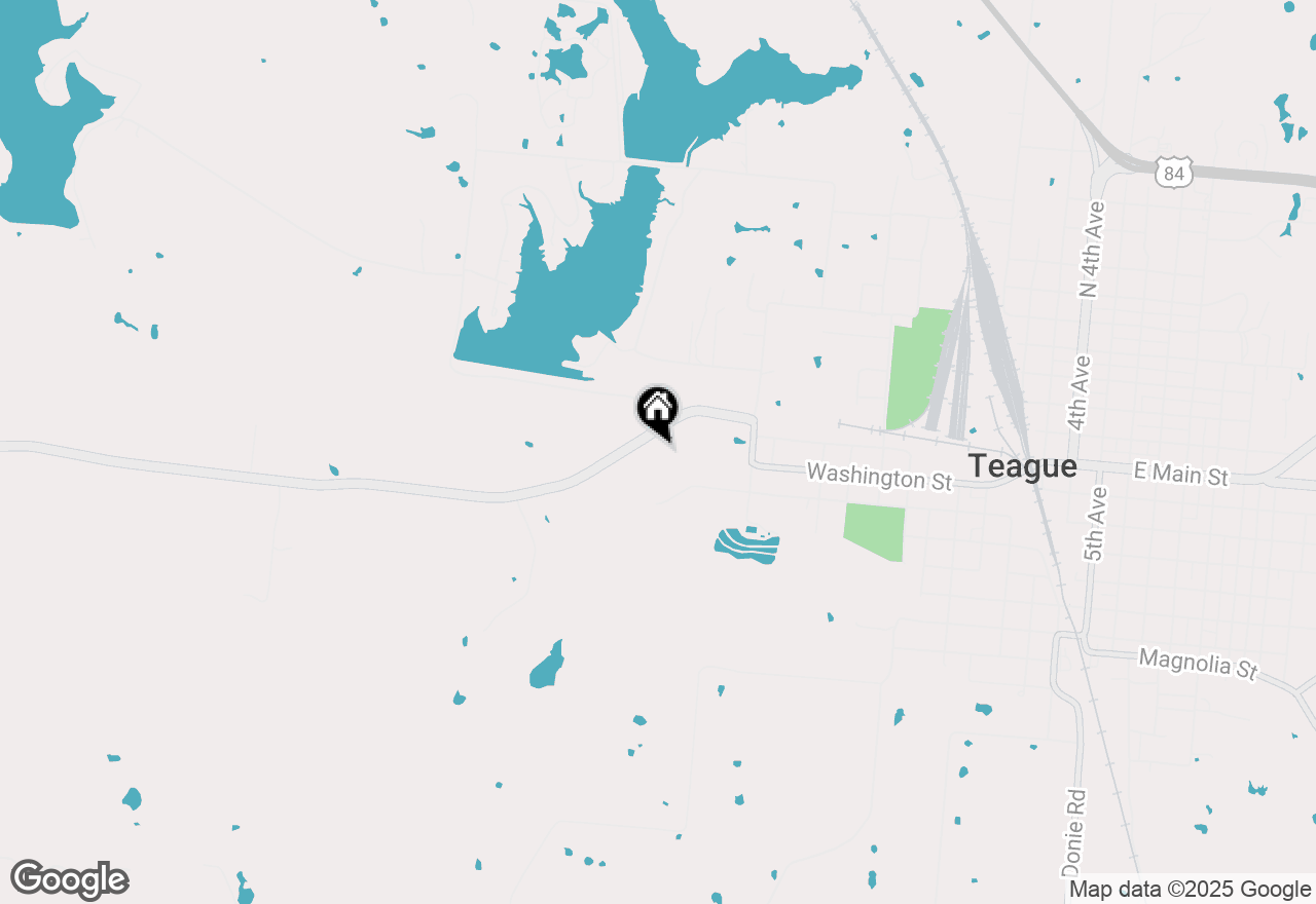 Map of 200-202 Roberts Road, Teague, TX 75860