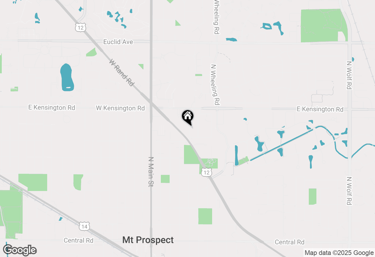 Map of 700 N Windsor Drive, Mount Prospect, IL 60056