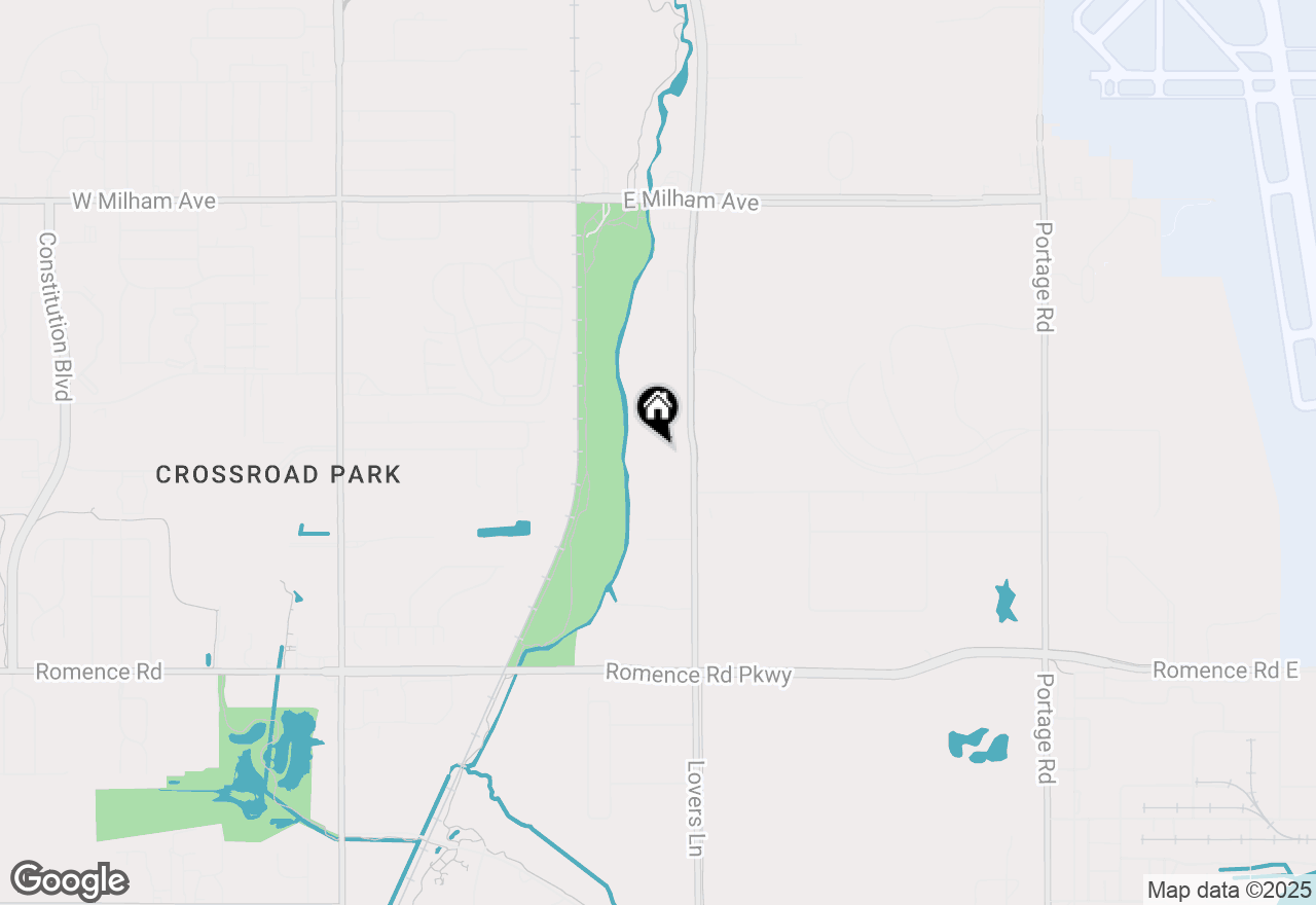 Map of 6500 Lovers Lane, Portage, MI 49002