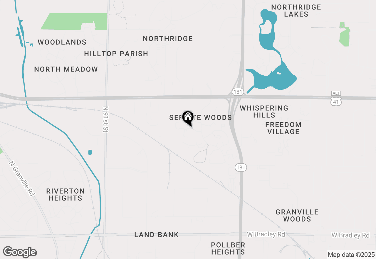 Map of 8629 N Servite Dr #109, Milwaukee, WI 53223