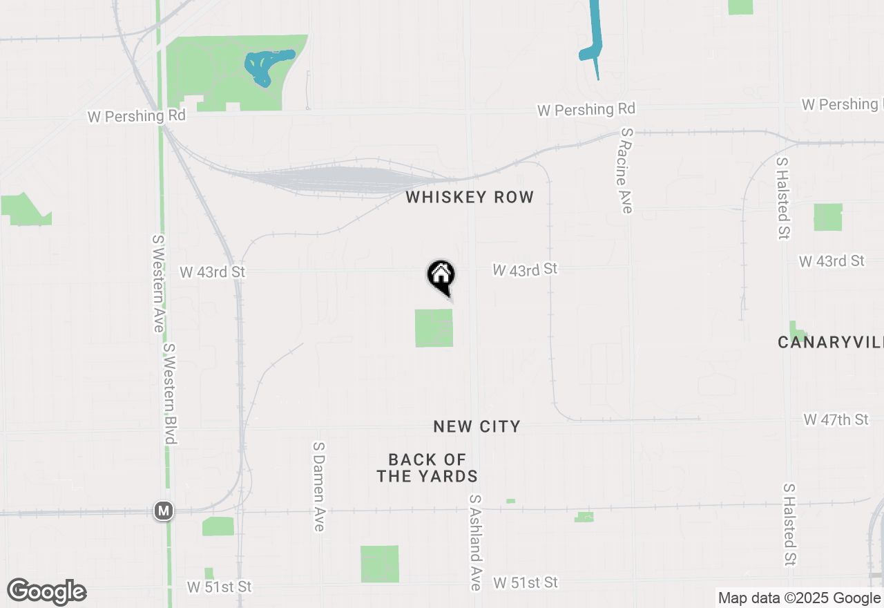 Map of 1646 W 44th Street, Chicago, IL 60609