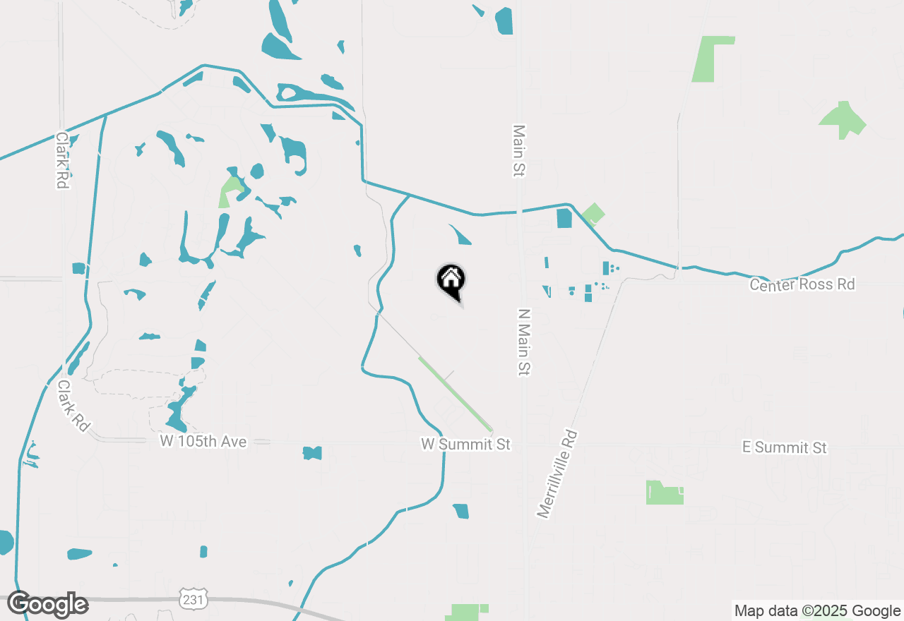 Map of 230 Oak Street, Crown Point, IN 46307