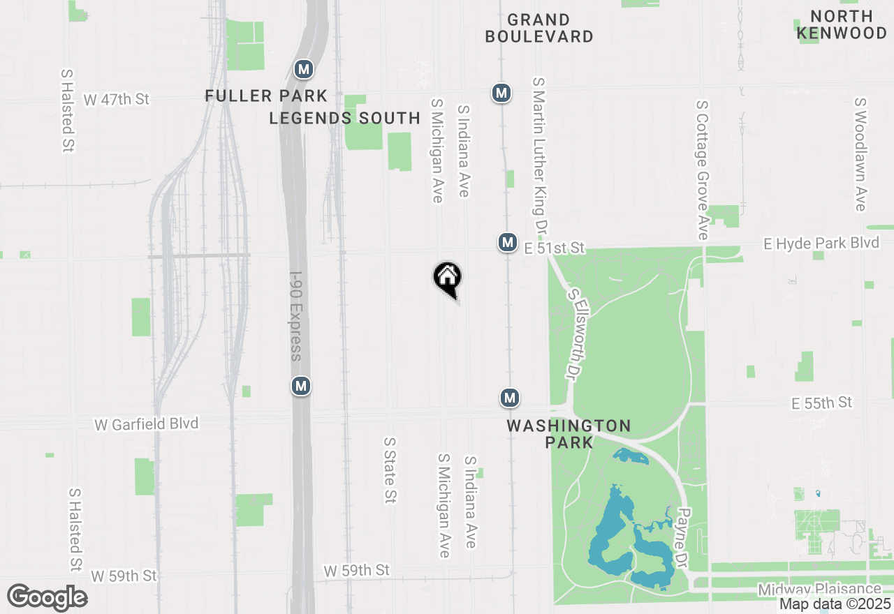 Map of 5221 S Michigan Avenue, Chicago, IL 60615