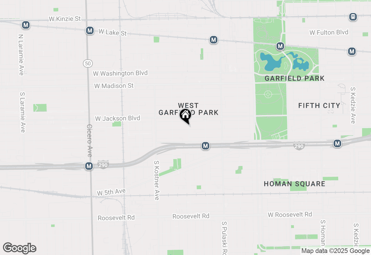 Map of 4211 W Gladys Avenue, Chicago, IL 60624