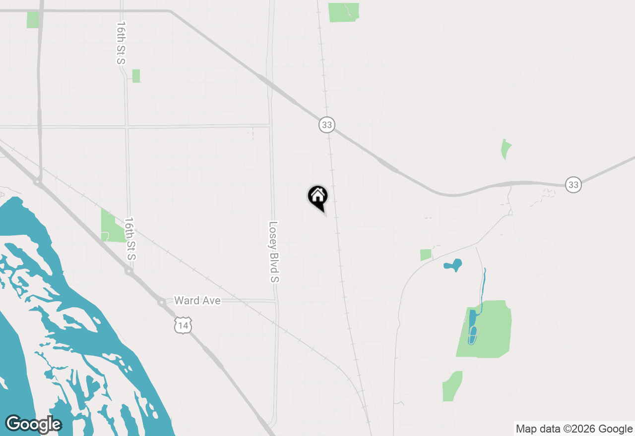 Map of 2247 Sisson Dr, La Crosse, WI 54601