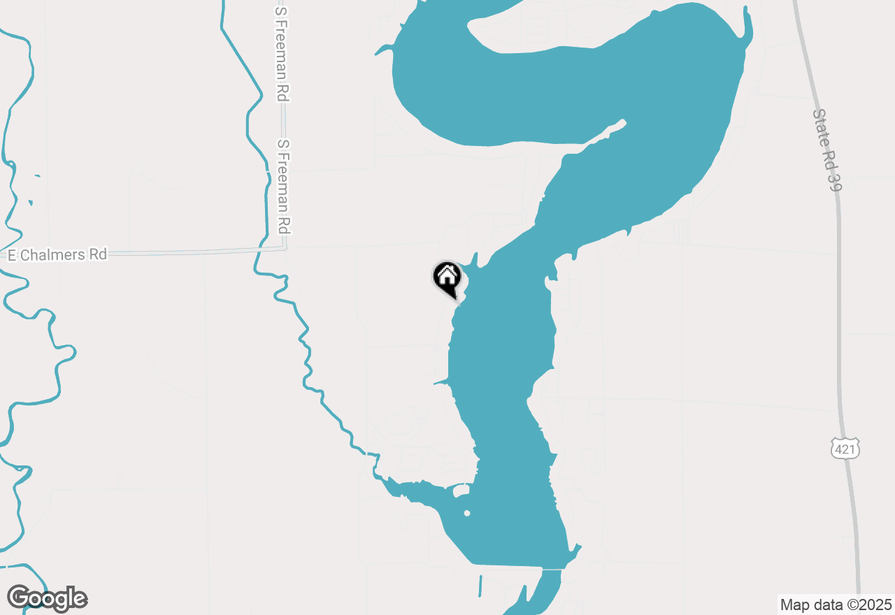 Map of 5639 S Richey Lane, Monticello, IN 47960