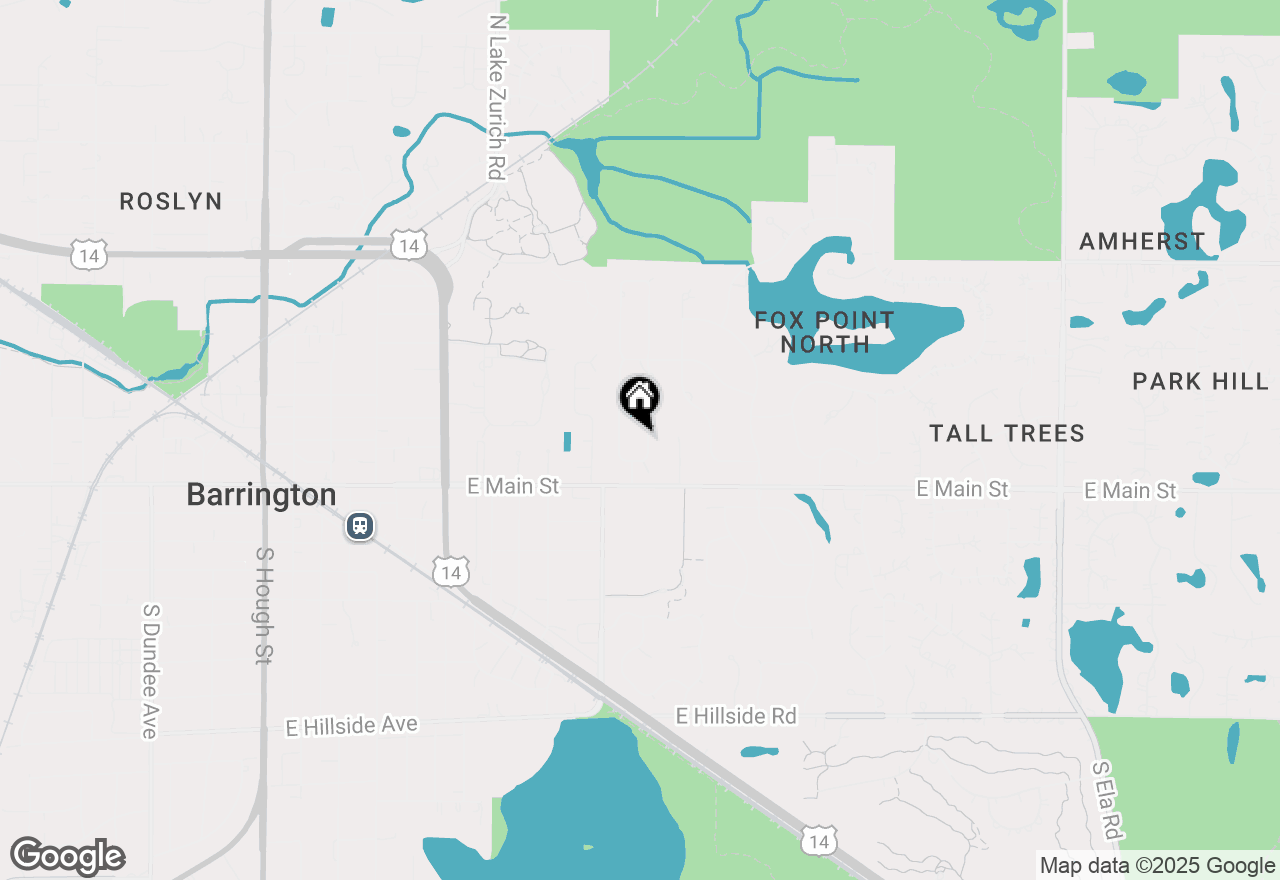 Map of 216 Beverly Road, Barrington, IL 60010