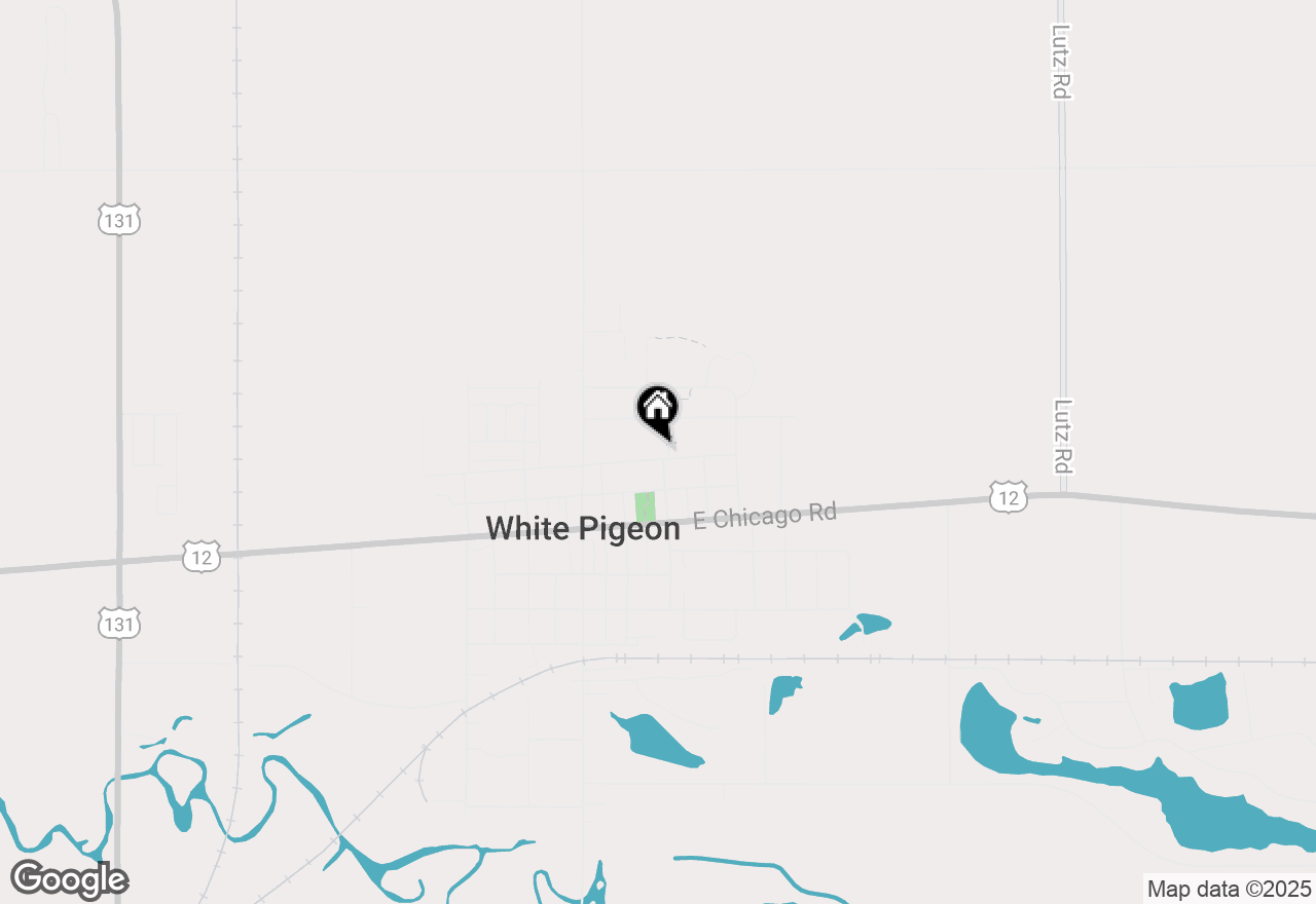 Map of 211 E Vermont Ave Avenue, White Pigeon, MI 49099