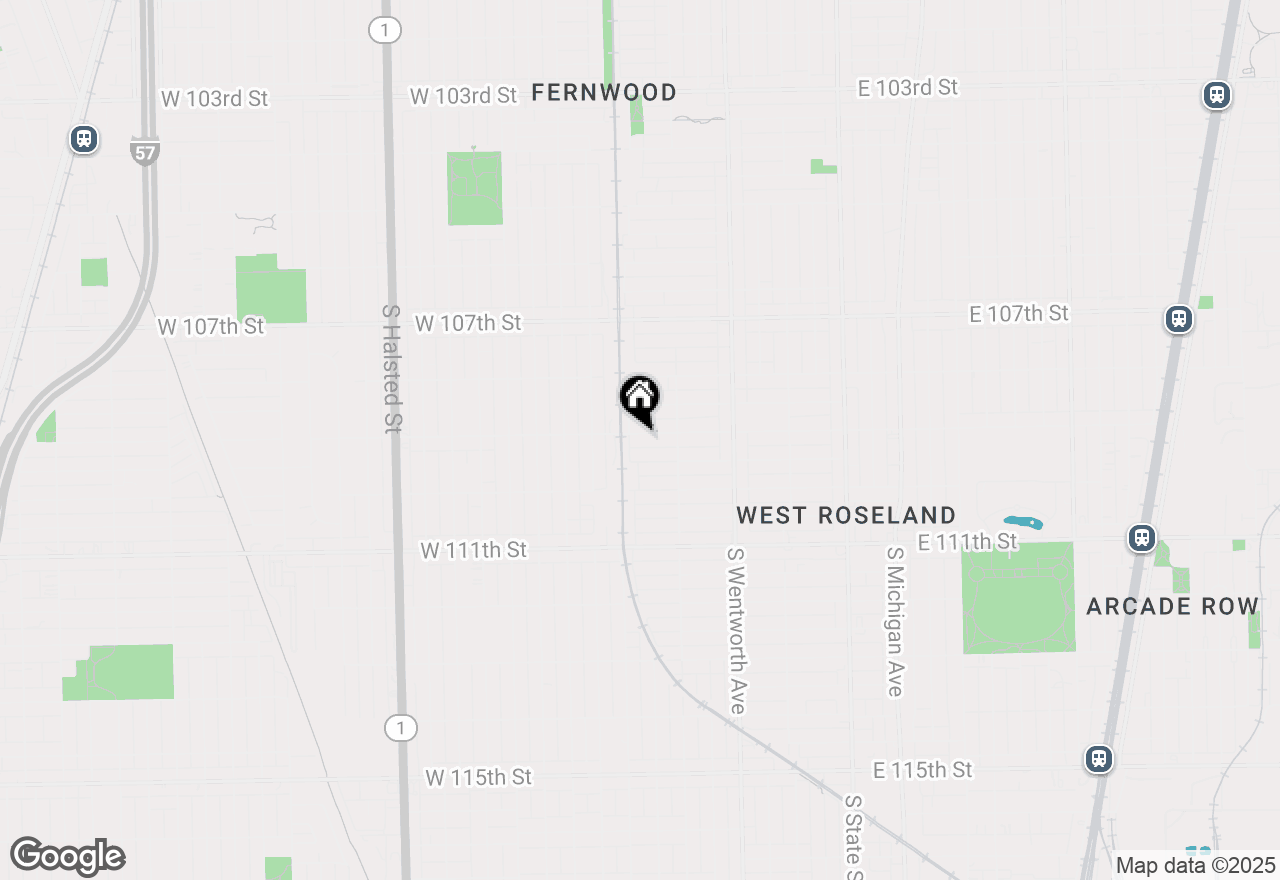 Map of 341 W 109th Street, Chicago, IL 60628