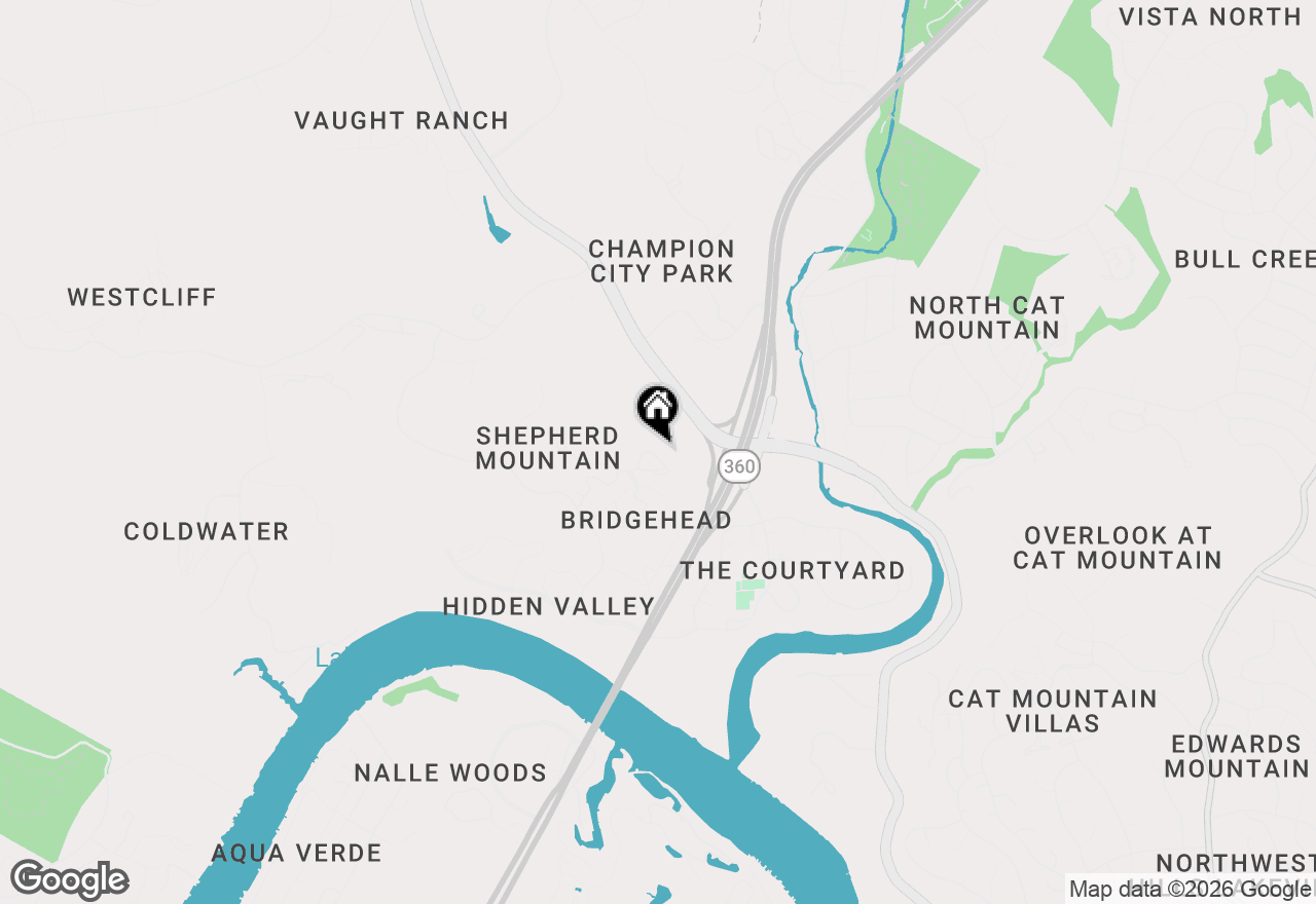 Map of 6000 Shepherd Mountain Cv #604, Austin, TX 78730