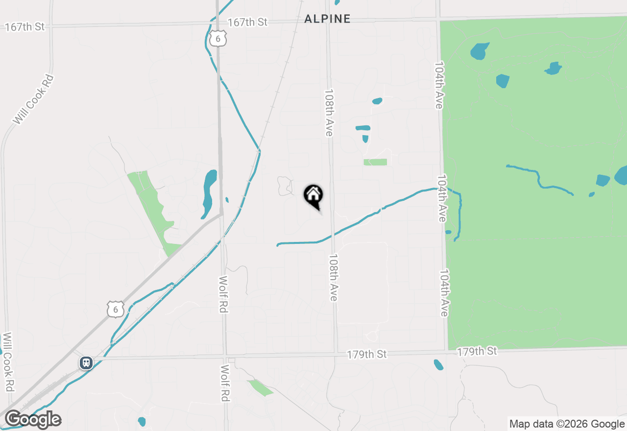 Map of 17359 Antler Drive, Orland Park, IL 60467