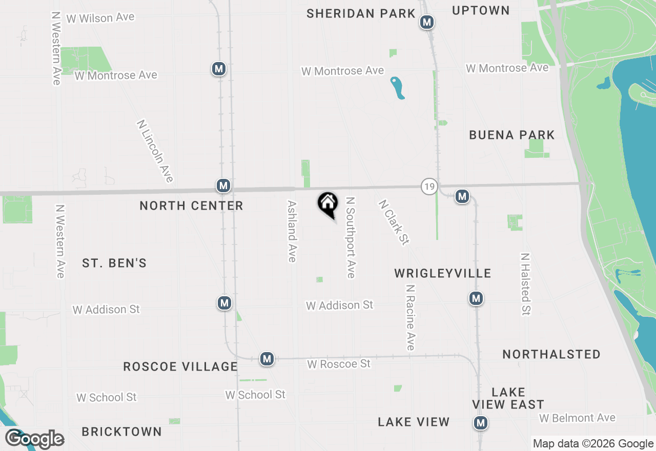 Map of 3846 N Janssen Avenue #1, Chicago, IL 60613