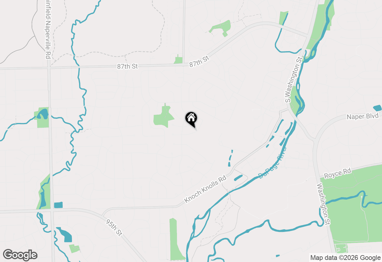 Map of 364 Avena Circle, Naperville, IL 60565