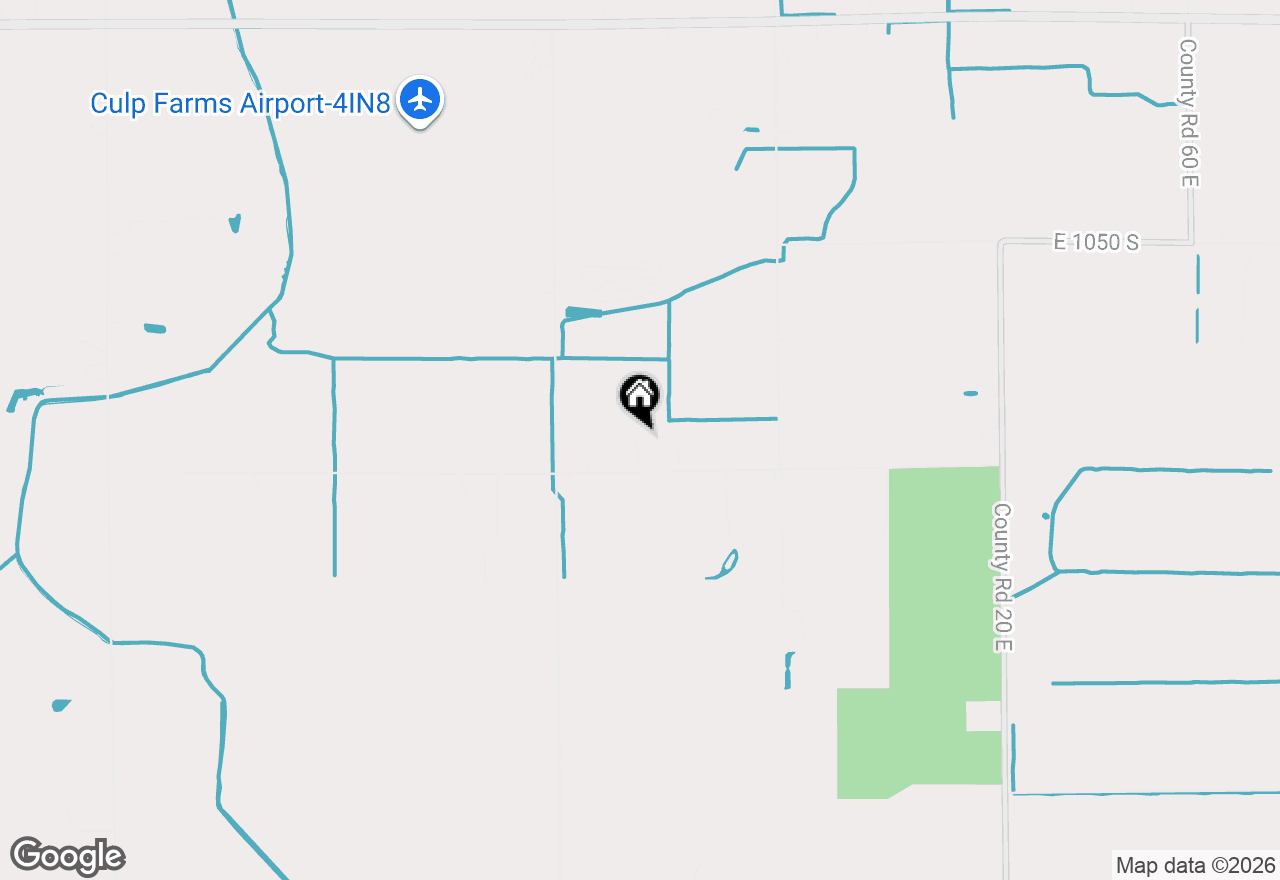 Map of 688 County Road 1100 S, Wolcott, IN 47995