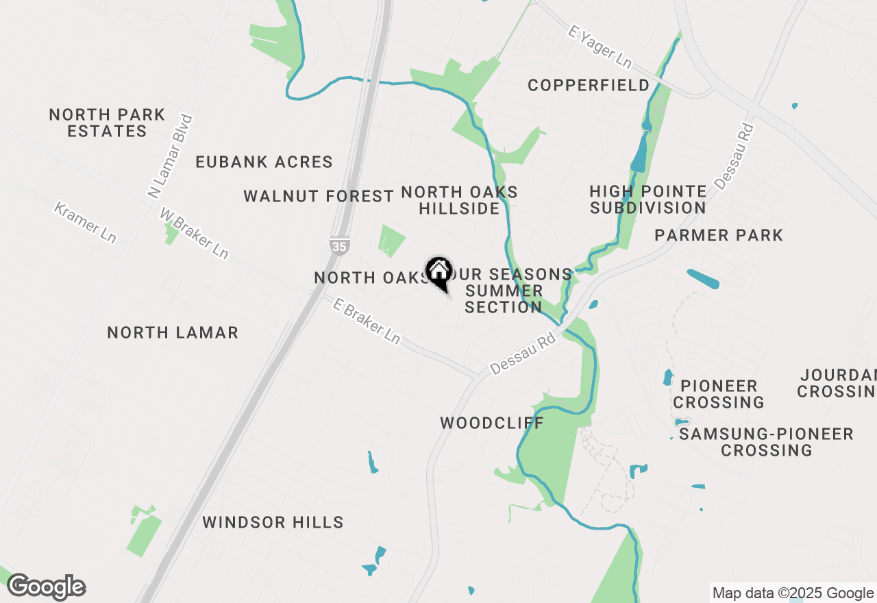 Map of 11404 Walnut Ridge Dr #5, Austin, TX 78753