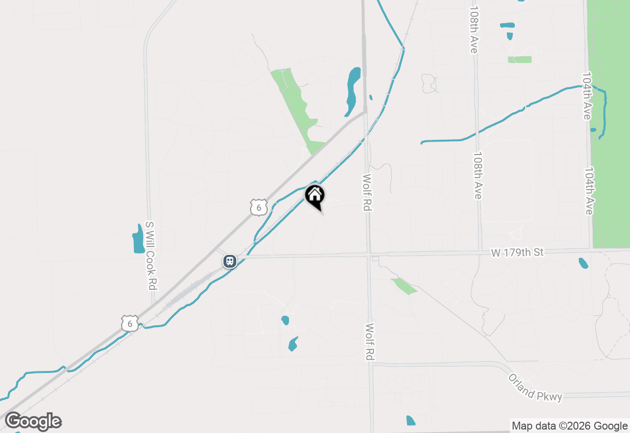 Map of 17800 Cameron Parkway #17800, Orland Park, IL 60467