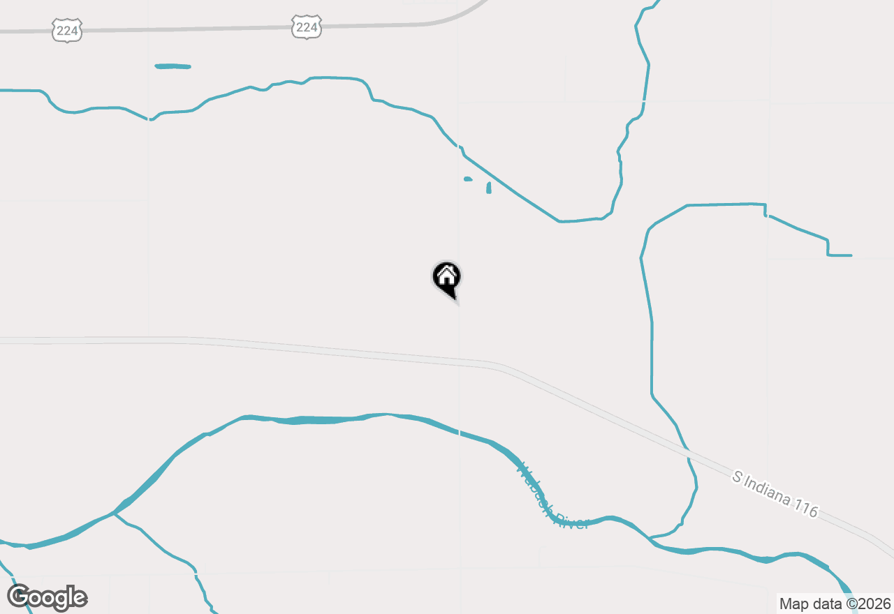 Map of TBD N 100 W, Uniondale, IN 46791