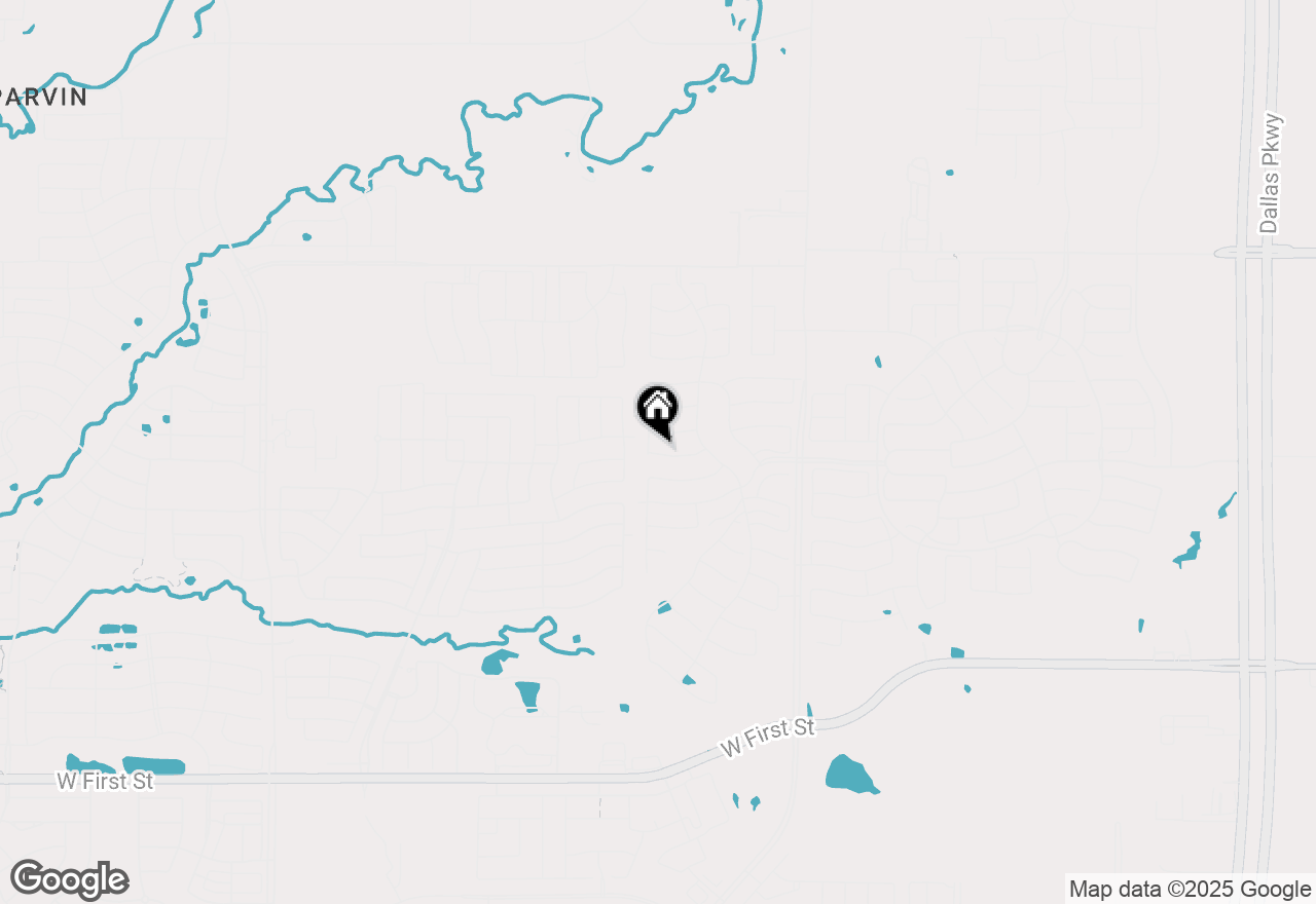 Map of 2700 Amber Lane, Prosper, TX 75078