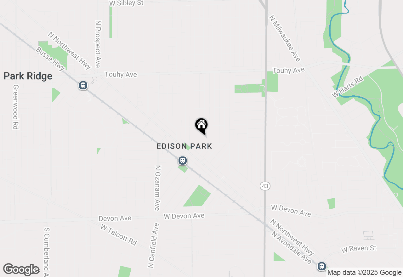 Map of 6818 N Oleander Avenue, Chicago, IL 60631