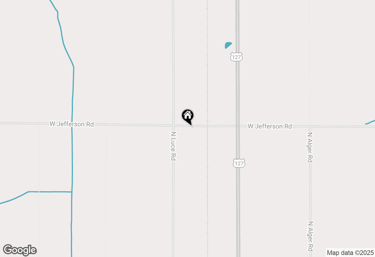 Map of 3903 W Jefferson Road, Alma, MI 48801