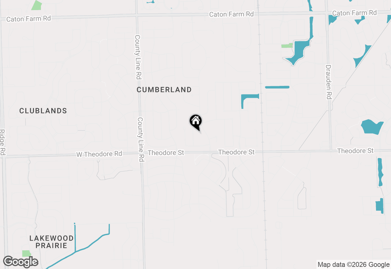 Map of 1616 Stanton Lane, Plainfield, IL 60586