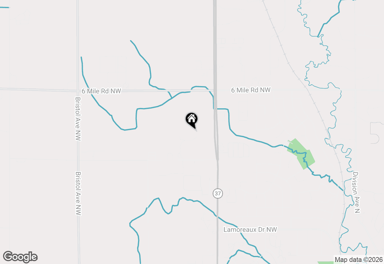 Map of 968 Scioto Drive Nw #5, Comstock Park, MI 49321