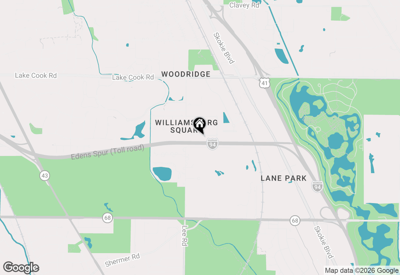 Map of 1115 Antique Lane, Northbrook, IL 60062