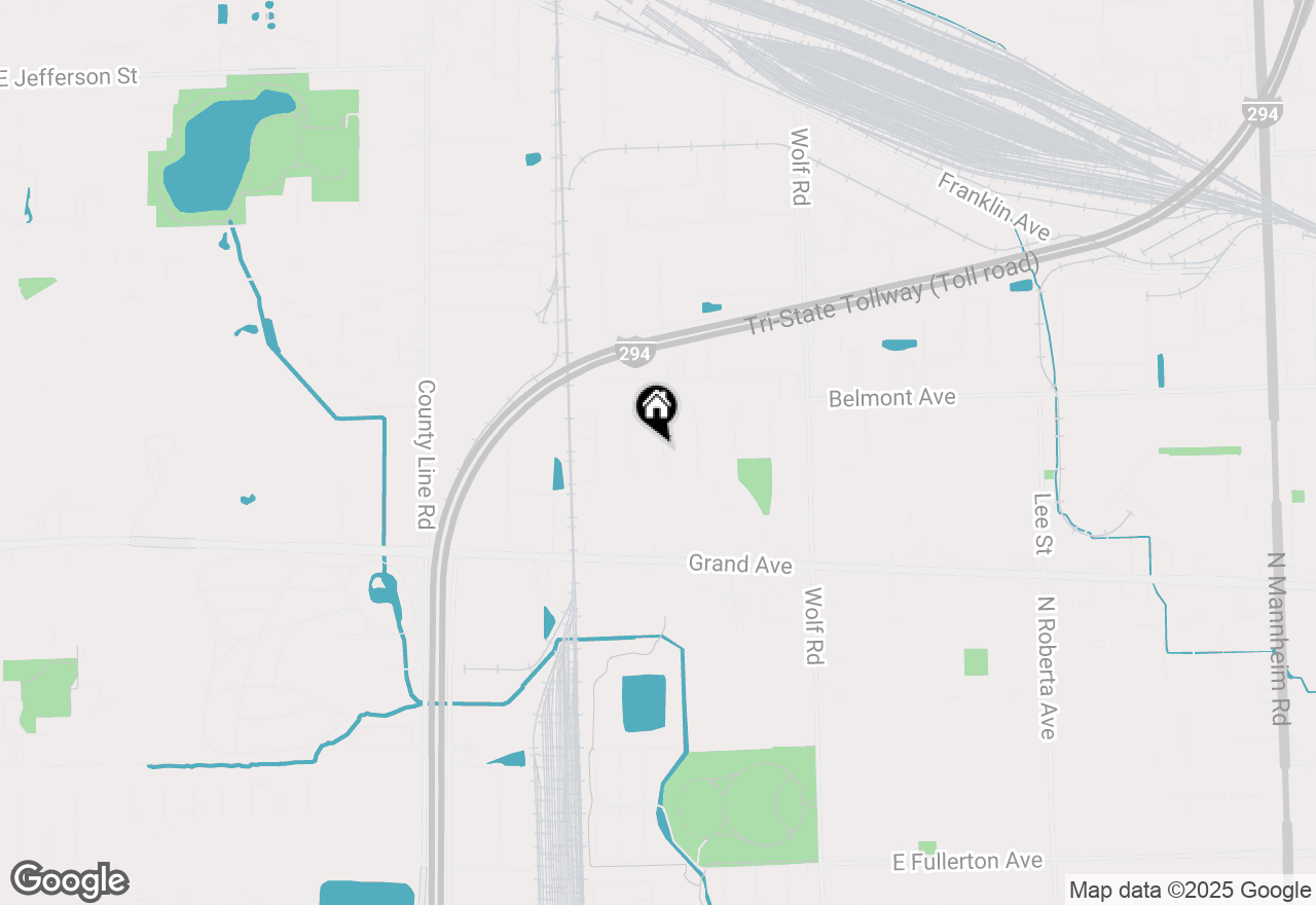 Map of 3106 Martin Avenue, Melrose Park, IL 60164