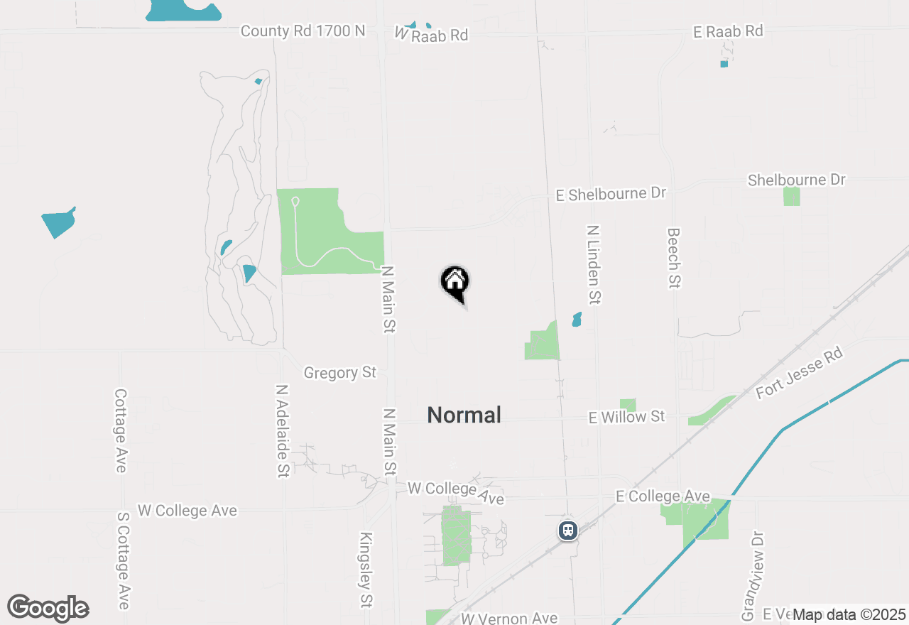 Map of 710 Normal Avenue, Normal, IL 61761